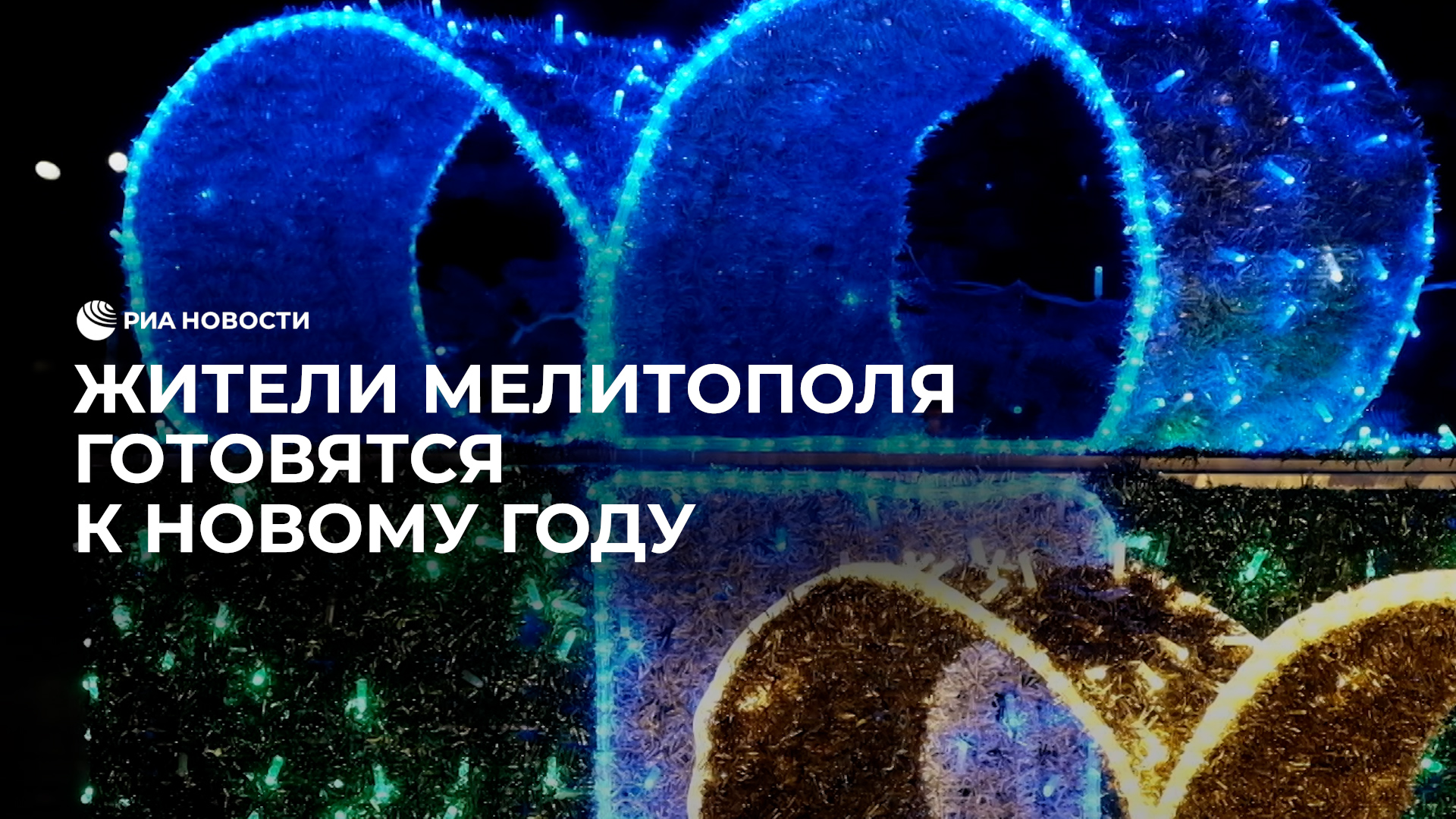 Жители Мелитополя готовятся к Новому году
