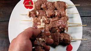 Шашлык из баранины в духовке