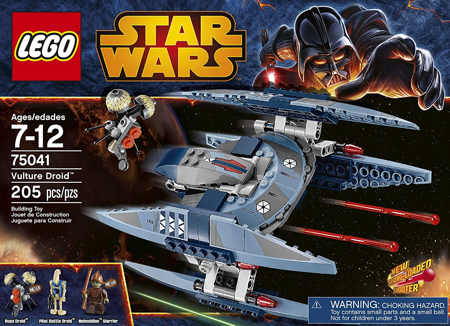 Сборка и обзор дроида-стервятника Lego Star Wars 75041