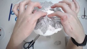 Ночник " Совенок " из изолона и глитерного фоамирана