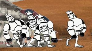 The beginning of the clone wars be like - Dr Livesey Clone Wars