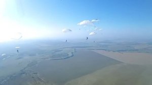 Десантирование с ИЛ-76. РВВДКУ 09.09.2014