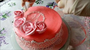 Торт для девушки на день рождения.