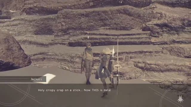 Nier: Automata Become As Gods Edition Part 16: Jackass Quest for Jackasses смотреть онлайн