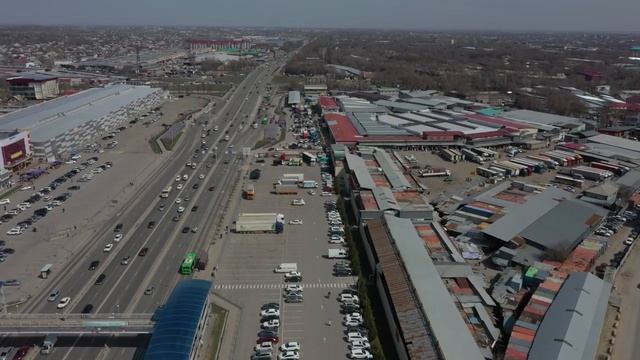 Алматы. Шоссе Северное кольцо от пересечения с пр. Рыскулова до ул. Жумабаева. Район барахолок. смотреть онлайн