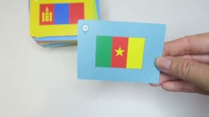 Настольная игра "Мегафлагомания. Все страны мира", 200 карточек, издательство "Геодом"