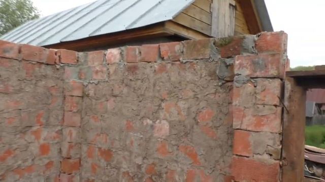 Строим сарай! Фибра для прочности! смотреть онлайн