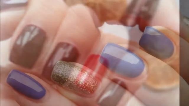 Двухцветный маникюр смотреть онлайн