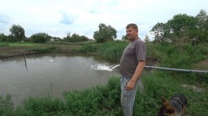 НАПОЛНЯЕМ ПРУД ВОДОЙ!