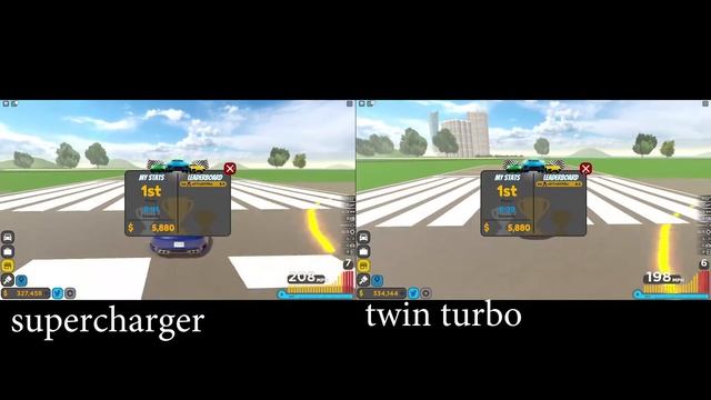 TWIN TURBO or SUPERCHARGER ? Driving Empire | Roblox