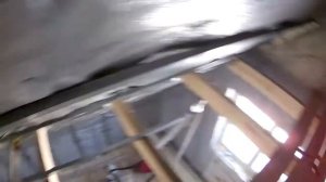 Крепление профиля под гипсокартон на наклонной мансардной стене - часть 2