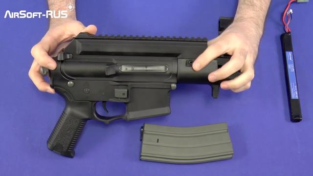 [ОБЗОР] Страйкбольный автомат ARES Amoeba M4 Tactical Pistol