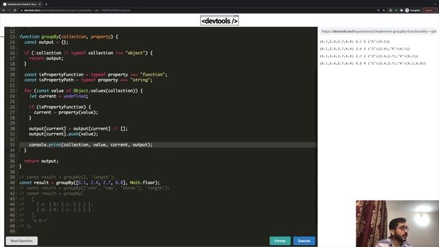 How to implement Lodash's GroupBy Functionality From Scratch? | JavaScript Interview Questions смотреть онлайн