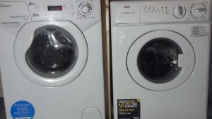 Wash Race No.191 : Candy Compact vs zanussi compact : rapid 30 vs Mini 30