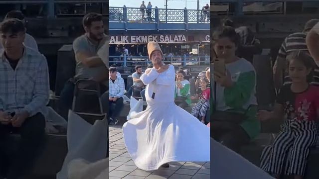 Sufı Whirling Dervish Dance in Eminönü İstanbul Türkiye | Meditation Dance | Turkish Cultural Dance