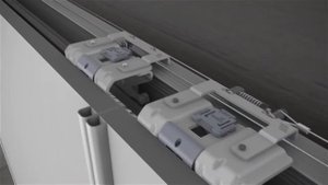 Система для 4-х дверного шкафа  TopLine L  с синхронизацией двух центральных створок