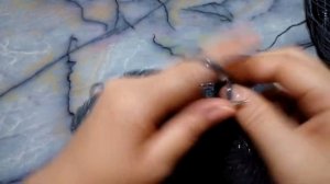 Реглан сверху при платочной вязке изделия.