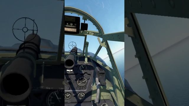 Взлет на Douglas SBD-3 Dauntless с авианосца, War Thunder, VR.