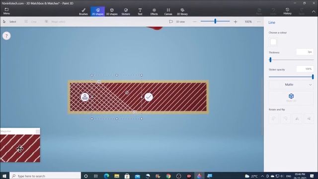Paint 3d Tutorial - Creating Matchbox and Matchsticks Realistic 3D Model смотреть онлайн