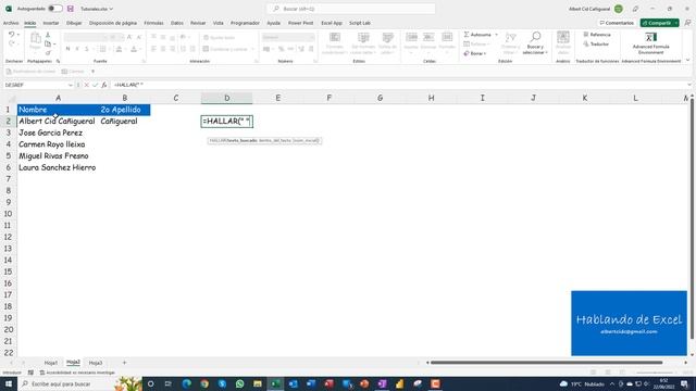 Función Derecha | Hablando de Excel смотреть онлайн