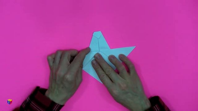 Оригами вместе с нами ангел  Как сложить ангела из бумаги  Поделки для детей