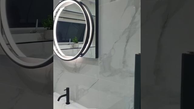 Carrara Marble Effect Bathroom from Blackburn Tile Centre
