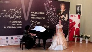 Г.Гладков "Песня принцессы" V Международный конкурс юных вокалистов Е.Образцовой - исп. Татьяна Швед