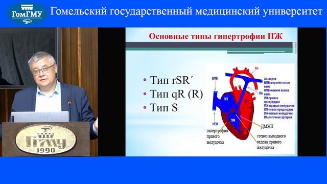 Саливочик Д.П. Электрокардиограмма при гипертрофии различных отделов сердца смотреть онлайн