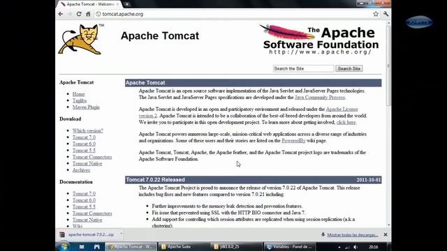 Instalar y ejecutar Apache Tomcat (Windows) смотреть онлайн