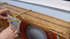 Вязание морских узлов "УДАВКА"