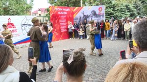 Масштабный праздник Победы прошёл в сквере Гудовича