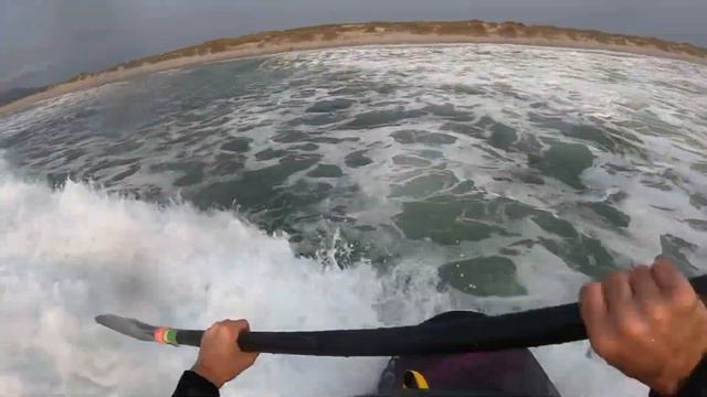 “Sugar Dragon” Carbon/Kevlar Kayak Maiden Surf Voyage смотреть онлайн