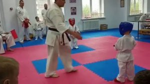 Киокушинкай карате дети 4-5 лет
