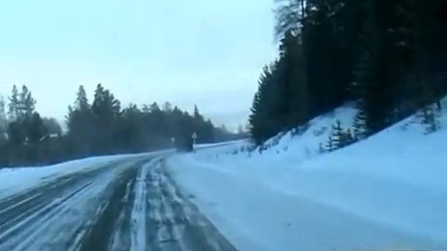 Зимняя дорога на Богучаны