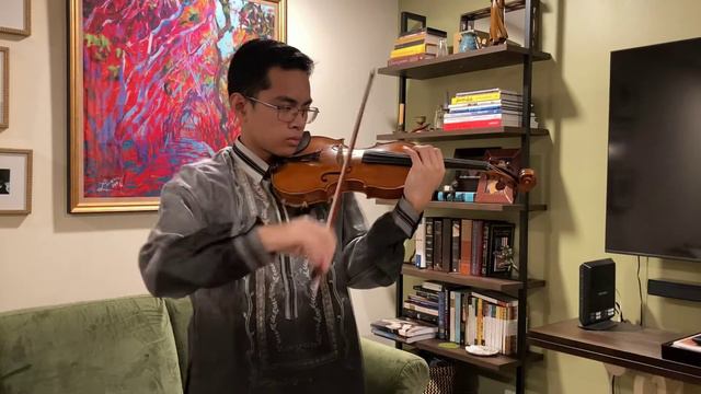 Noah Briones - Bach Partita in E major, Preludio смотреть онлайн