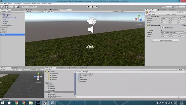 [Unity 5] Tutorial: how to create a swimming system
