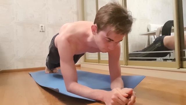 900 минут в планке за 30 дней. Трансформация тела. Планка челлендж