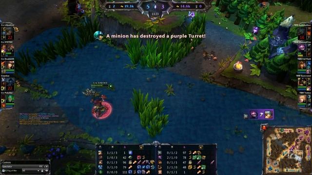 League of Legends - NESL Game of the Week Commentary - Crs vs TBM Game 1 смотреть онлайн