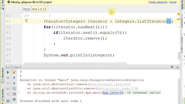 Лекция 5 (Java Collections) PTJANXVII смотреть онлайн