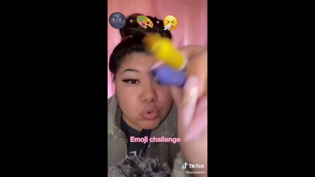 ASMR Emoji Challenge   Best TikTok Compilation #1