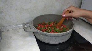 СТРУЧКОВАЯ ФАСОЛЬ С ЯЙЦОМ ПО АЗЕРБАЙДЖАНСКИ