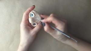 Гном игрушка своими руками Из полимерной глины Игрушка в смешанной технике  Совместный пошив Лепка