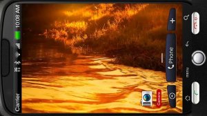 Glitter River Sunset Landscape Deluxe HD Edition 3D Live Wallpaper for Android