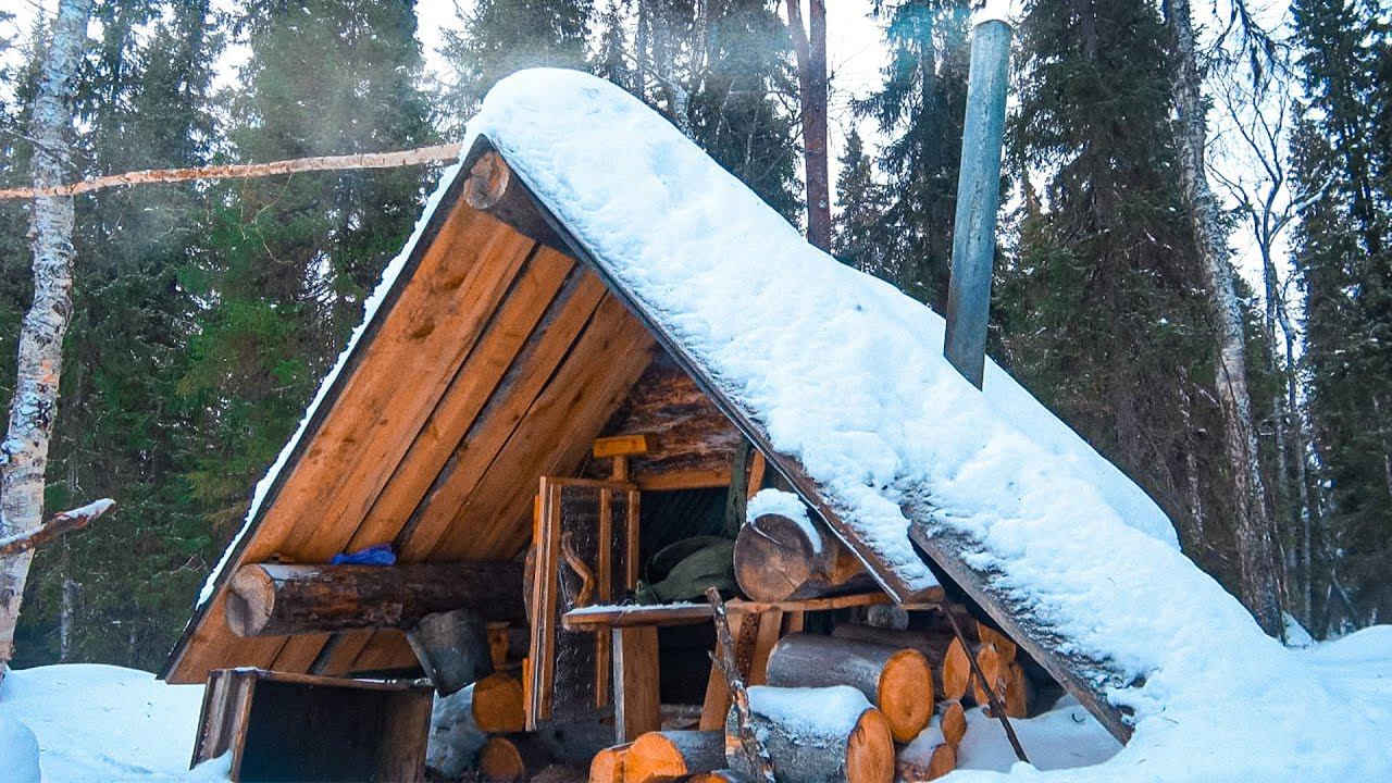 Лесные избушки в Архангельской области