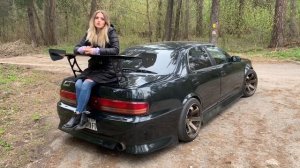 Лучшая машина для дрифта Toyota Cresta jzx90.Знакомство с нами.