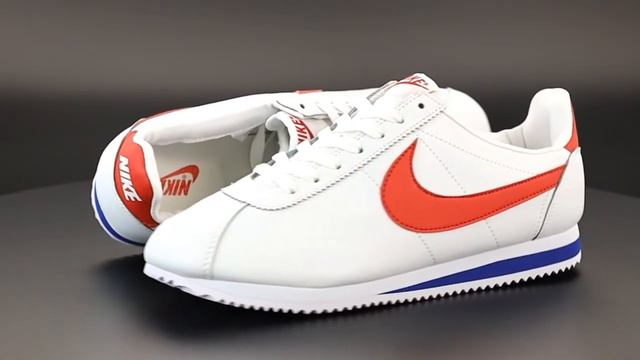 Белые кроссовки Nike Cortez видео обзор 12145 смотреть онлайн
