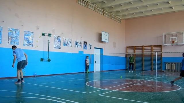 Бадминтон 18.11.17 игра№1 смотреть онлайн