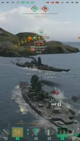 Японский линкор Iwami-14-1.Игра Мир кораблей