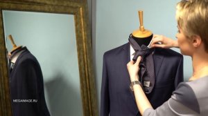 Простой способ завязывания галстука: Принц Альберт.