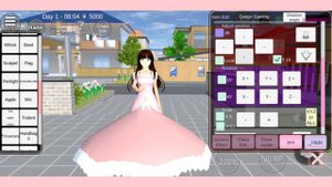 How To Make Your Own Dress In Sakura School Simulator || Tutorial #4 || Gweyc Gaming